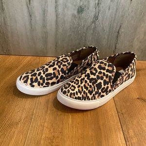 Steven madden loafers leopard